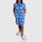 Marije – Šaty s Krátký Rukávy