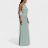 Lagoon - Slinky Halter Maxi Šaty