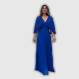Serelina | Plisovaný Elegance Maxi Šaty