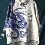 Lotte | Neformální Halenka S prvkem Octopus Tentacle Design