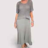 Elina | Letní Šaty s Knitted Top