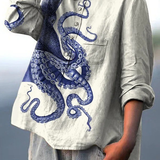 Lotte | Neformální Halenka S prvkem Octopus Tentacle Design