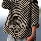 Lotte | Neformální Halenka S prvkem Circular Line Design