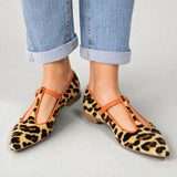 Lulu | Leopardí T-Popruh Baleríny