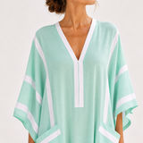 Zaira — Mint Zelený Kaftan