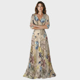Guinevere — Elegantní Sleeved Šaty