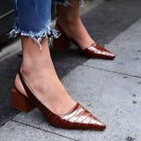 Wynn | Ortopedický Široký-Toe Heels