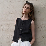 Piper — Asymmetric Lněný Zkrácený Top
