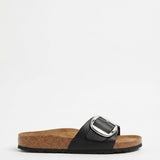 Rosamund — Cork-Sole Kožený Sandály