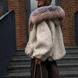 SORENZA | CROPPED Vlněný Bunda