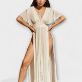 Kimono Maxi Šaty v Greek Styl