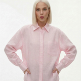 Wilder — Oversized Lněný Halenka