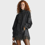 Nerissa — Semiš Fringe Tunic